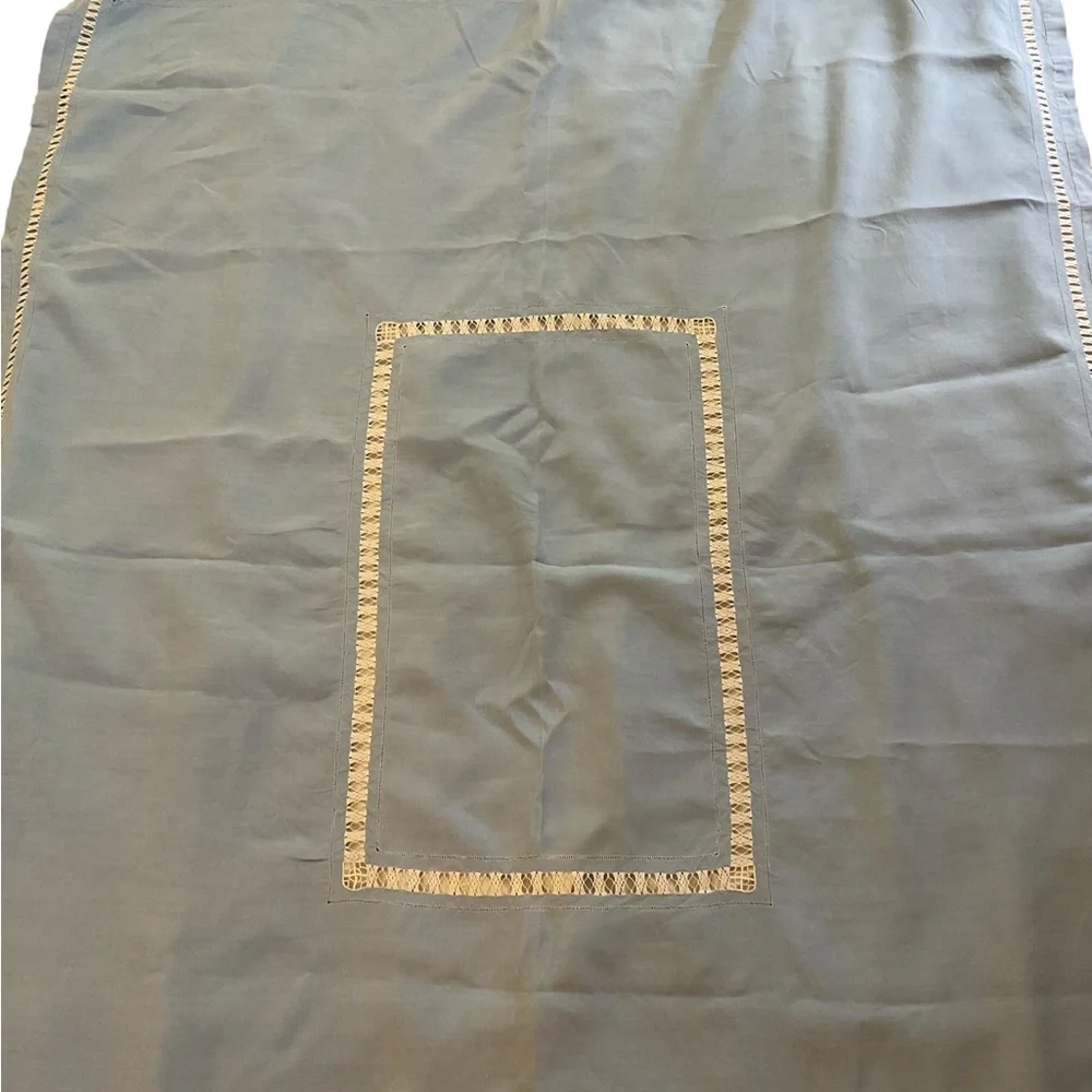 Vintage linen tablecloth 50x60